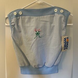Blue Striped Kids Tee